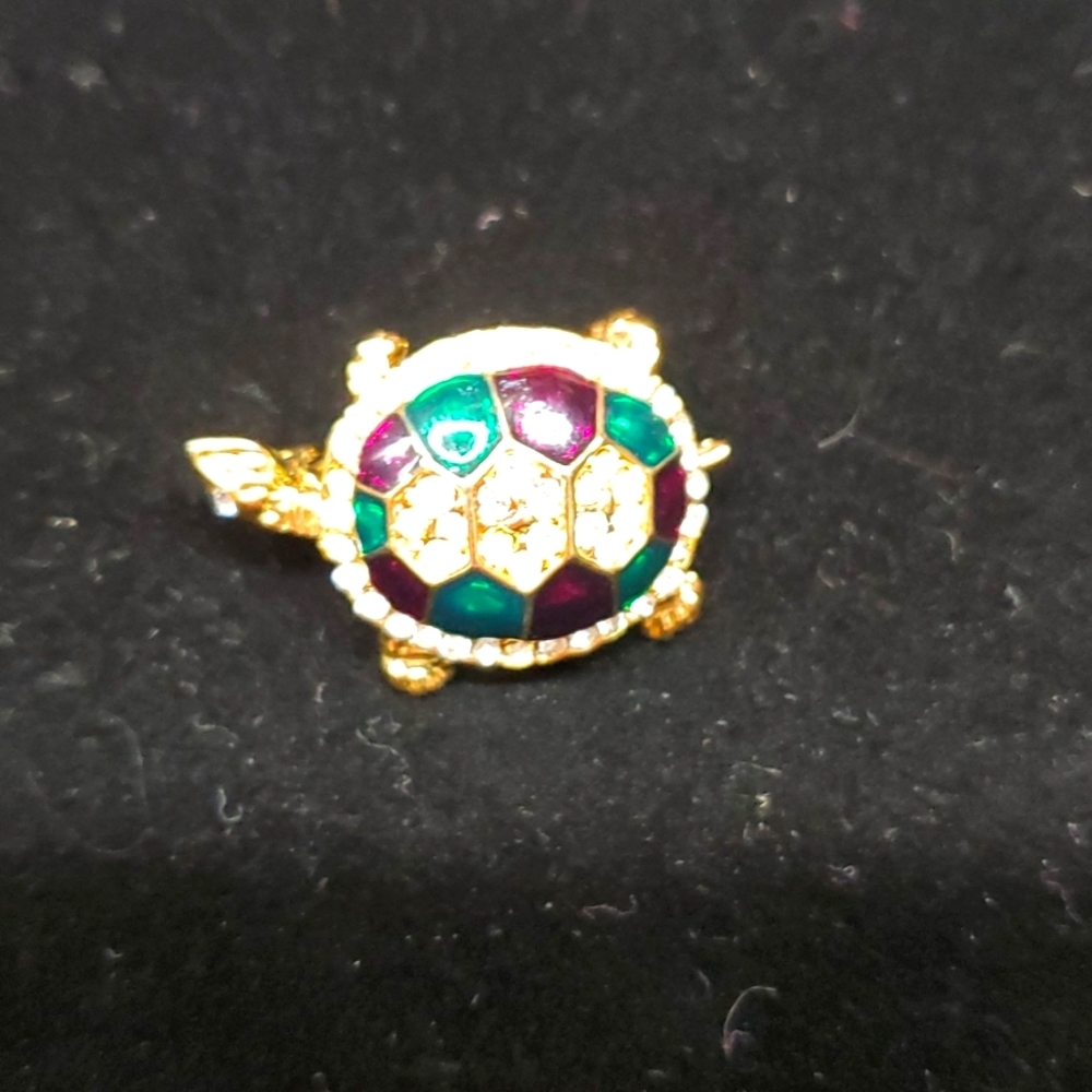 Vintage Turtle Brooch
